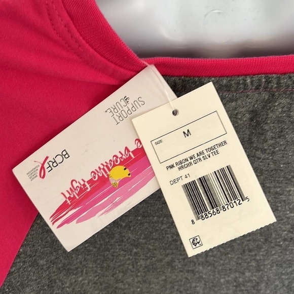 Breast Cancer Support Shirt NWT Size M - Picture 4 of 8